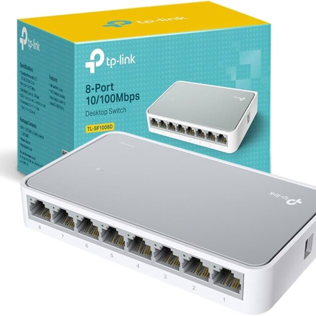SWITCH 8 PORTS 10/100M TP-LINK TL-SF1008D