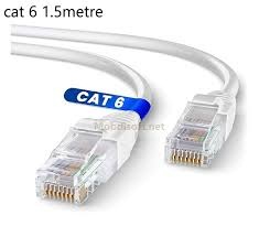 Cable Reseau Cat 6 1.5m Capsys