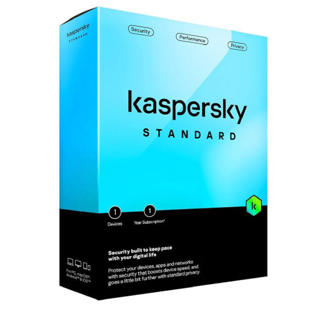 kaspersky standard 1 appareil